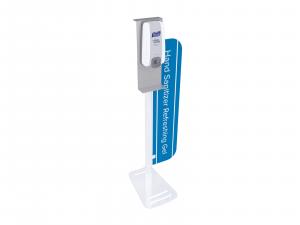 REME-906 Hand Sanitizer Stand w/ Graphic